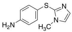 4-[(1-methyl-1H-imidazol-2-yl)sulfanyl]aniline