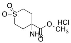 Methyl 4-Aminotetrahydro-2H-thiopyran-4-carboxylate 1,1-Dioxide Hydrochloride
