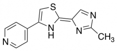 4-[2-(2-methyl-1H-imidazol-4-yl)-1,3-thiazol-4-yl]pyridine