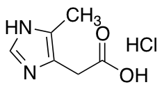 2-(5-methyl-1H-imidazol-4-yl)acetic acid hydrochloride