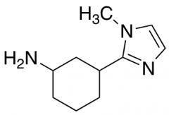 3-(1-methyl-1H-imidazol-2-yl)cyclohexan-1-amine