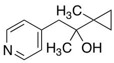 2-(1-Methylcyclopropyl)-1-(pyridin-4-yl)propan-2-ol