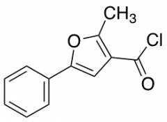 2-Methyl-5-phenylfuran-3-carbonyl Chloride