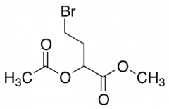 METHYL 2-ACETOXY-4-BROMOBUTANOATE