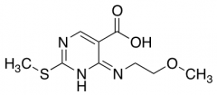 4-(2-METHOXYETHYLAMINO)-2-(METHYLTHIO)PYRIMIDINE-5-CARBOXYLIC Acid