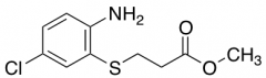 METHYL 3-[(2-AMINO-5-CHLOROPHENYL)SULFANYL]PROPANOATE