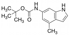 (4-Methyl-1h-Indol-6-Yl)-Carbamic Acid Tert-Butyl Ester