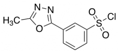 3-(5-METHYL-1,3,4-OXADIAZOL-2-YL)BENZENESULFONYL CHLORIDE