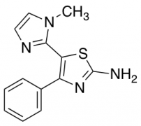 5-(1-Methyl-1H-imidazol-2-yl)-4-phenyl-1,3-thiazol-2-amine