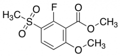 METHYL 2-FLUORO-6-METHOXY-3-(METHYLSULFONYL)BENZOATE