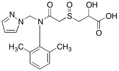 Metazachlor 3-Mercaptolactic Acid Conjugate Sulfoxide