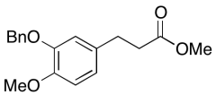 4-Methoxy-3-(phenylmethoxy)benzenepropanoic Acid Methyl Ester