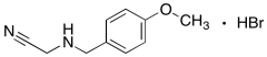 2-{[(4-Methoxyphenyl)methyl]amino}acetonitrile Hydrobromide