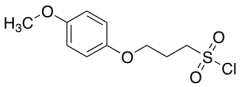 3-(4-Methoxyphenoxy)propane-1-sulfonyl Chloride