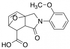 2-(2-Methoxyphenyl)-1-oxo-1,2,3,6,7,7a-hexahydro-3a,6-epoxyisoindole-7-carboxylic Acid