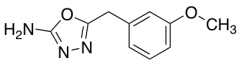 5-[(3-Methoxyphenyl)methyl]-1,3,4-oxadiazol-2-amine