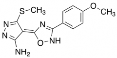 4-[3-(4-Methoxyphenyl)-1,2,4-oxadiazol-5-yl]-3-(methylsulfanyl)-1H-pyrazol-5-amine