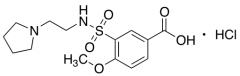 4-Methoxy-3-{[2-(pyrrolidin-1-yl)ethyl]sulfamoyl}benzoic Acid Hydrochloride