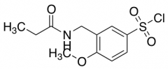 4-Methoxy-3-(propanamidomethyl)benzene-1-sulfonyl Chloride