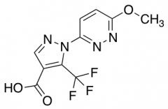 1-(6-Methoxypyridazin-3-yl)-5-(trifluoromethyl)-1H-pyrazole-4-carboxylic Acid