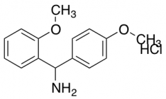 (2-methoxyphenyl)(4-methoxyphenyl)methanamine hydrochloride