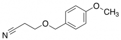 3-[(4-methoxyphenyl)methoxy]propanenitrile