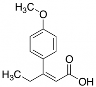 3-(4-methoxyphenyl)pent-2-enoic Acid