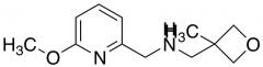 [(6-methoxypyridin-2-yl)methyl][(3-methyloxetan-3-yl)methyl]amine