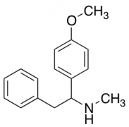 [1-(4-Methoxyphenyl)-2-phenylethyl]methylamine