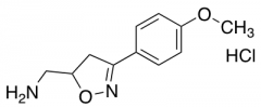 [3-(4-Methoxyphenyl)-4,5-dihydro-1,2-oxazol-5-yl]methanamine Hydrochloride