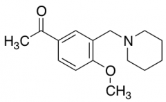 1-[4-Methoxy-3-(piperidin-1-ylmethyl)phenyl]ethan-1-one