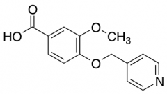 3-Methoxy-4-(pyridin-4-ylmethoxy)benzoic Acid