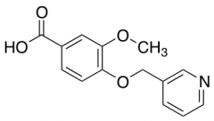 3-Methoxy-4-(pyridin-3-ylmethoxy)benzoic Acid