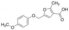 5-(4-Methoxyphenoxymethyl)-2-methylfuran-3-carboxylic Acid