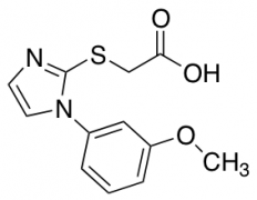 2-{[1-(3-Methoxyphenyl)-1H-imidazol-2-yl]sulfanyl}acetic Acid