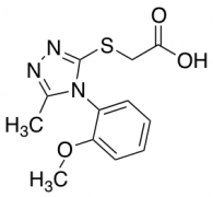 2-{[4-(2-Methoxyphenyl)-5-methyl-4H-1,2,4-triazol-3-yl]sulfanyl}acetic Acid