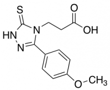 3-[3-(4-Methoxyphenyl)-5-sulfanyl-4H-1,2,4-triazol-4-yl]propanoic Acid