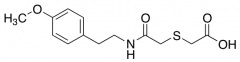 2-[({[2-(4-Methoxyphenyl)ethyl]carbamoyl}methyl)sulfanyl]acetic Acid