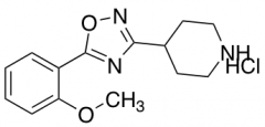 4-[5-(2-Methoxyphenyl)-1,2,4-oxadiazol-3-yl]piperidine Hydrochloride