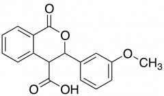 3-(3-Methoxyphenyl)-1-oxo-3,4-dihydro-1H-isochromene-4-carboxylic Acid