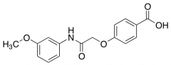 4-{[(3-Methoxyphenyl)carbamoyl]methoxy}benzoic Acid
