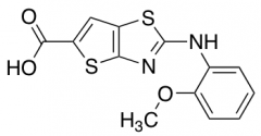 2-[(2-Methoxyphenyl)amino]thieno[2,3-d][1,3]thiazole-5-carboxylic Acid