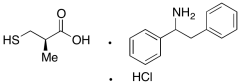 3-Mercapto-2-methylpropanoic Acid 1,2-Diphenylethylamine Salt Hydrochloride