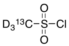 Methanesulfonyl Chloride-d3,13C