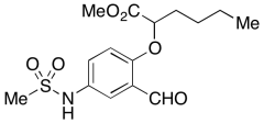 5-Methanesulfonamido-2-[(1-methylcarboxy)hexyloxy]benzaldehyde