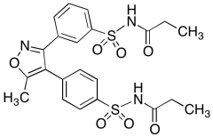 N-((4-(5-Methyl-3-(3-(N-propionylsulfamoyl)phenyl)isoxazol-4-yl)phenyl)sulfonyl)propionami