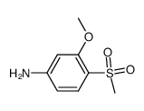 4-Methanesulfonyl-3-methoxyaniline