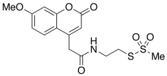 N-[2-Methanethiosulfonylethyl]-7-methoxycoumarin-4-acetamide