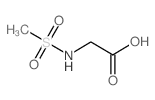 Methanesulfonylamino-acetic acid