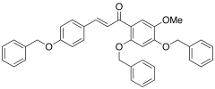 1-[5-Methoxy-2,4-bis(phenylmethoxy)phenyl]-3-[4-(phenylmethoxy)phenyl]-2-propen-1-one